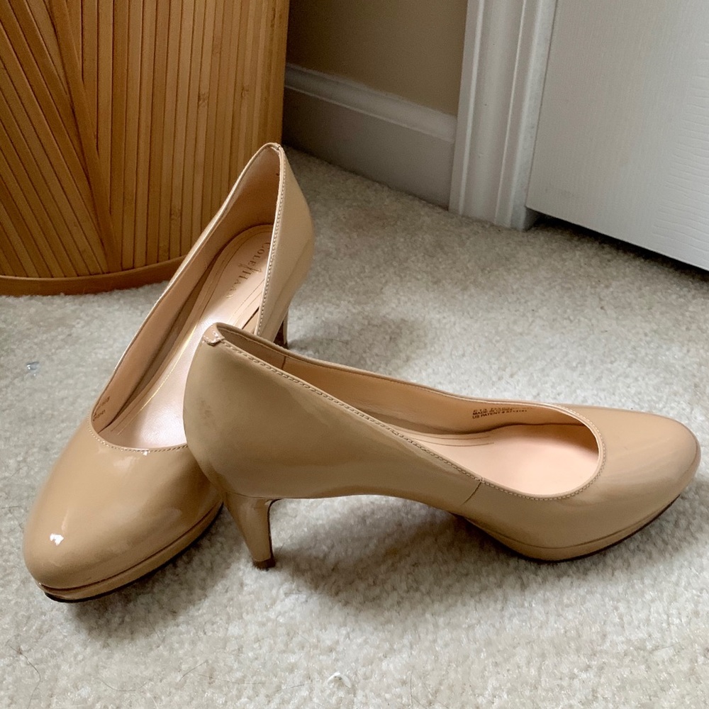 Cole Haan Nike Air Patent Leather Pump Heels